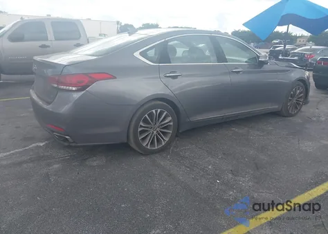 2016 Hyundai Genesis 3.8 из США, поврежденный, VIN KMHGN4JE7GU112374